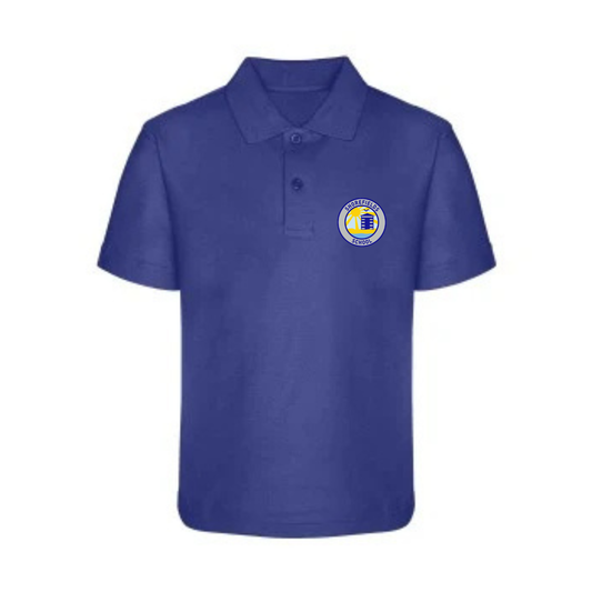 Shorefields School Polo Shirt Royal Blue