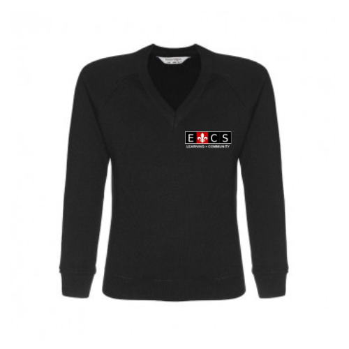 Eastbury Community School Knitted V-Neck Jumper