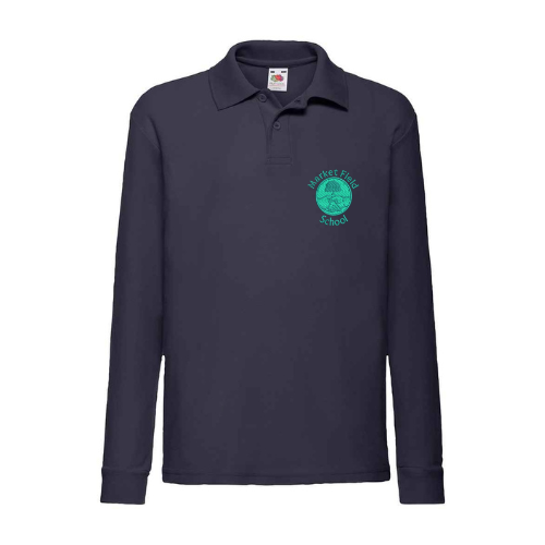 Market Field School Long Sleeve Polo